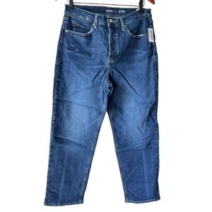 Women's  extra high-ris sky-hi- straight secret slim pockets OLD NAVY size  10